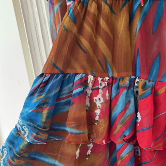 Walter Baker Flounce Dress Size Extra Large NWT - Picture 7 of 9